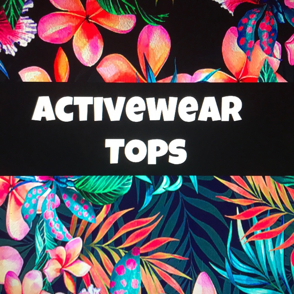 Activewear Tops/Tanks 💪🏋️‍♀️